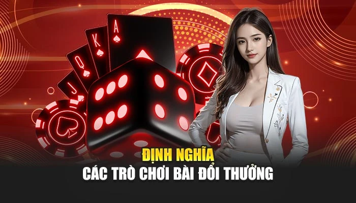 Định nghĩa các trò giải trí bài đổi thưởng